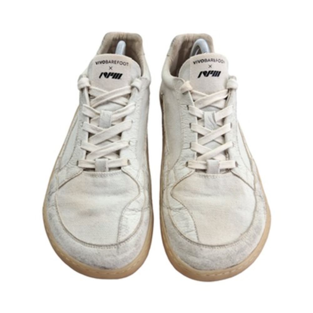 Vivobarefoot X NFW Shoes Mens Size 11 White Minimalist Barefoot Sneakers - Picture 3 of 13